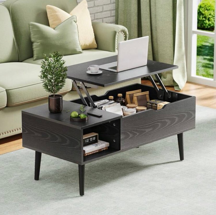 Extendable Lift Top Wood Coffee Tables