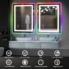 Anti-Fog RGB Bathroom Mirror