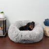 Pet Fur Donut Bed