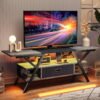 LED Gaming TV Stand and Entertainment Center