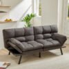 Convertible Sofa with Adjustable Arm