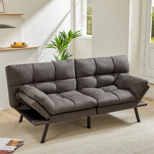 Convertible Sofa with Adjustable Arm