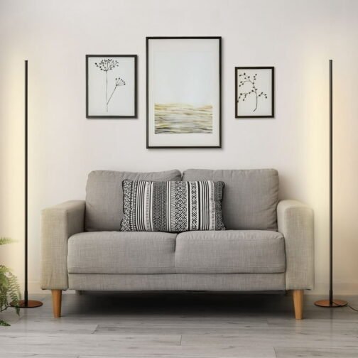 LED Column Floor Lamp Set