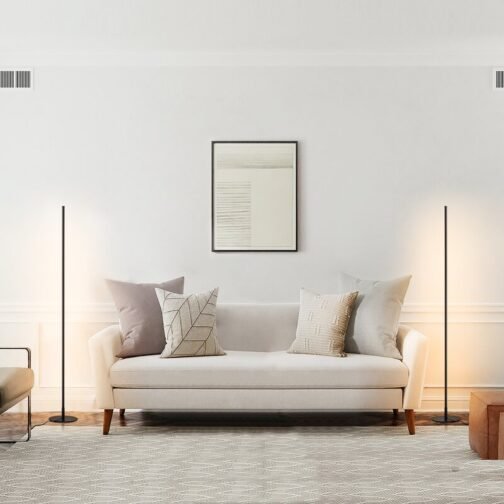 LED Column Floor Lamp Set