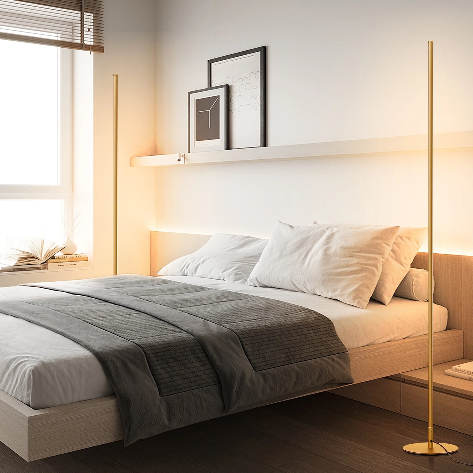 LED Column Floor Lamp Set