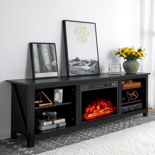 TV Stand with Fireplace