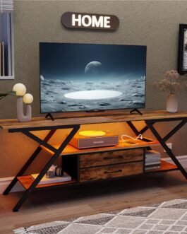 LED Gaming TV Stand and Entertainment Center