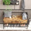 Entryway Shoe Bench