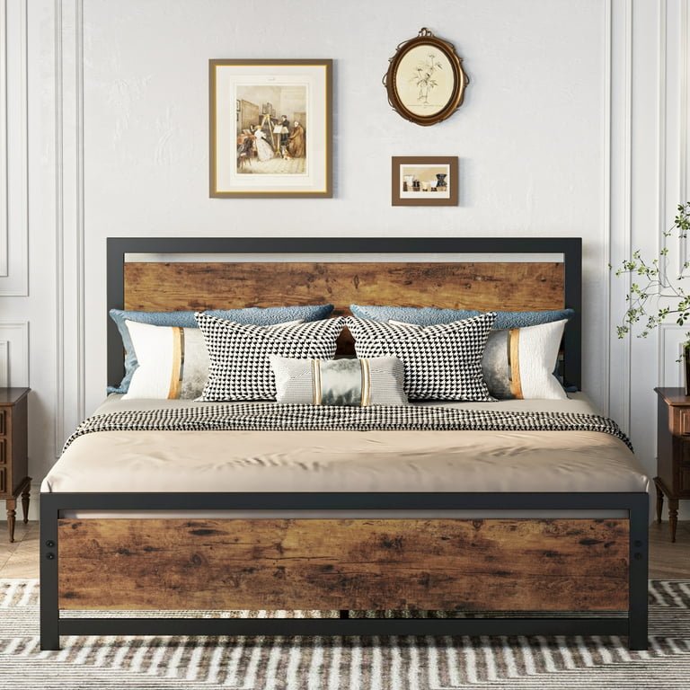 LIKIMIO Platform Bed Frame