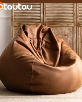 Faux Leather Bean Bag