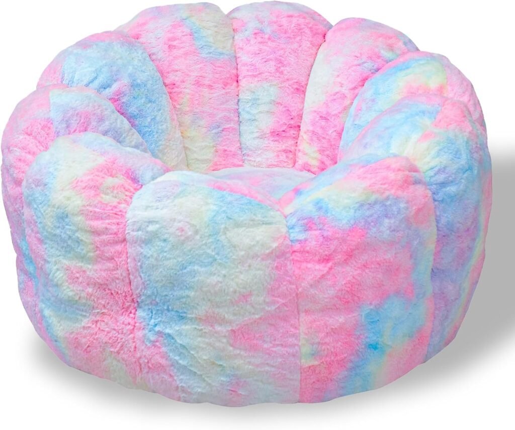 Giant Faux Fur Bean Bag Chairs for Adults