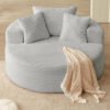 White Grey Sofa