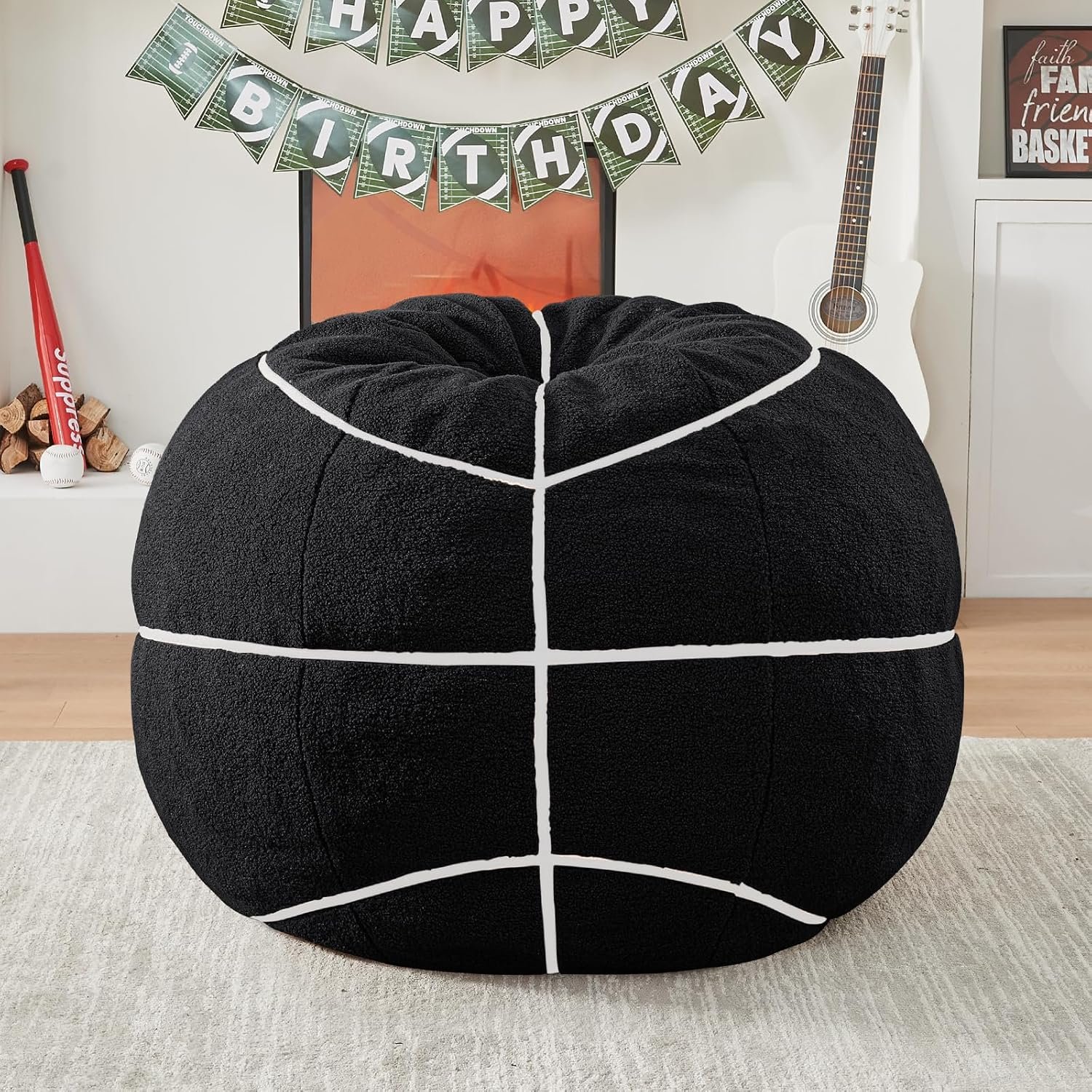 black basketball