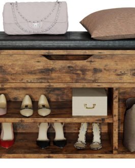 Entryway Bench with Lift Top Storage Box