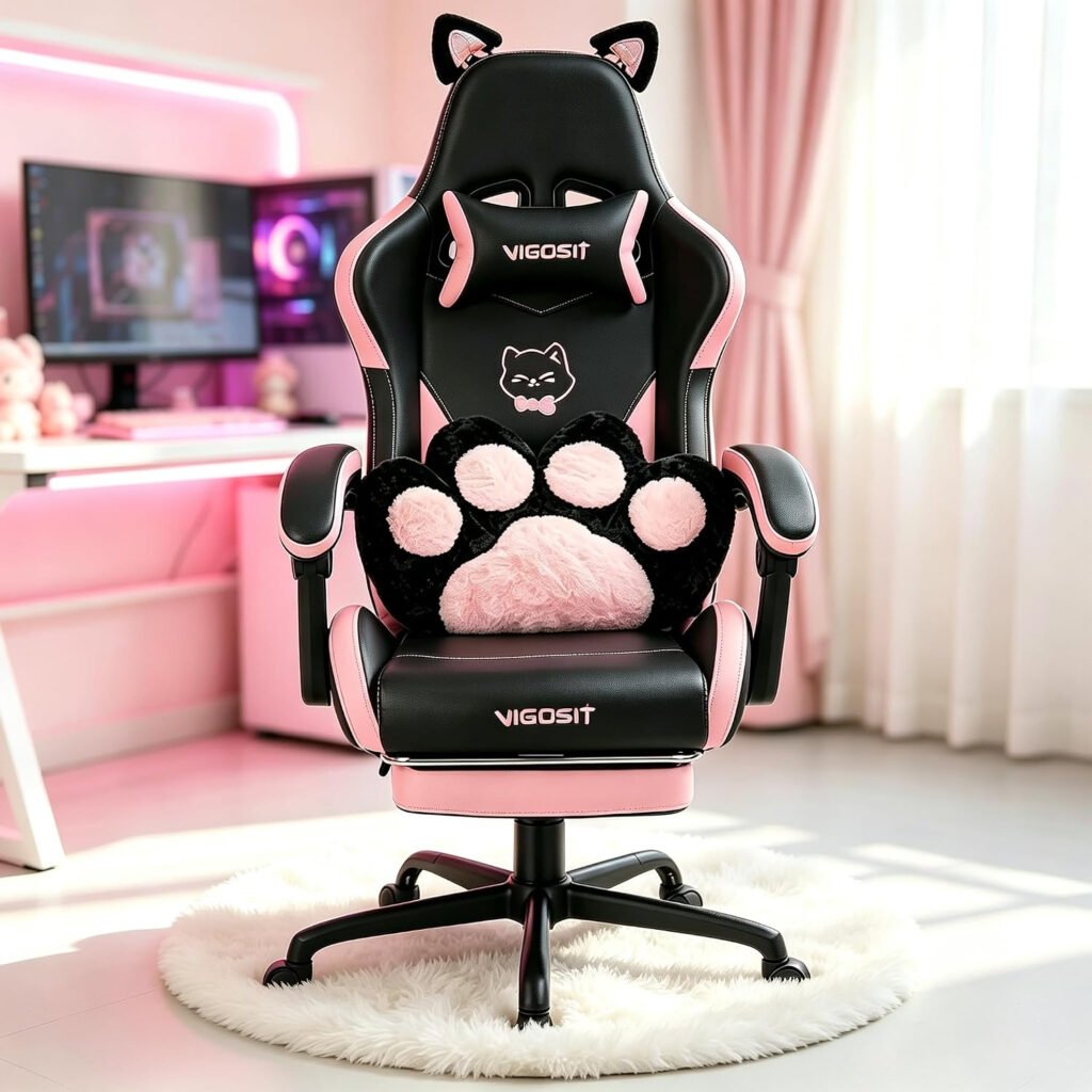 Vigosit Cat Ears Gaming Chair