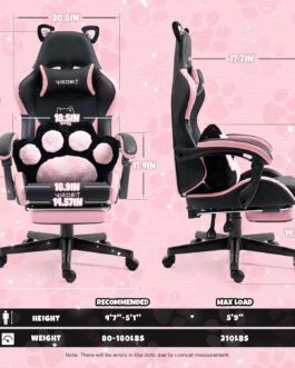 Vigosit Cat Ears Gaming Chair